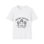 Metal Detecting Unisex T-Shirt - Saving History One Ring Pull at a Time