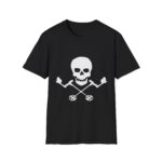 Metal Detecting T-Shirt - Skull and Crossbones